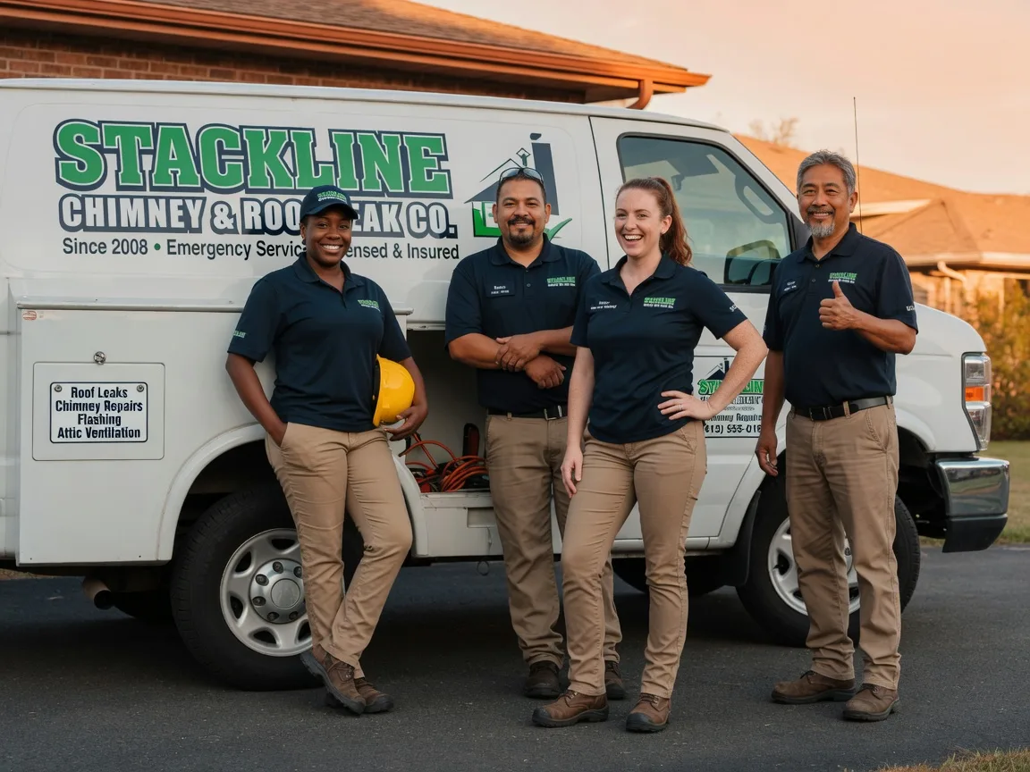 Chimney flashing repair company in Monroeville, OH